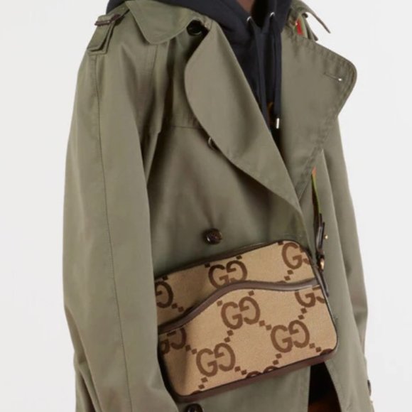 Sold***Gucci Jumbo GG Messenger Bag - Picture 8 of 9